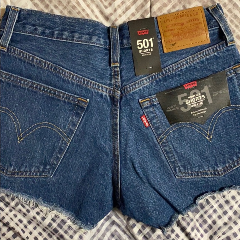 Levi’s 501 Shorts Mid Rise